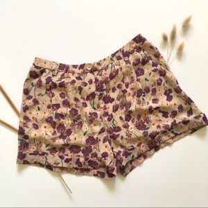 Kimchi Blue Floral Print Shorts